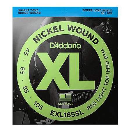 D'Addario EXL165SL Bass 45-105 Long Scale