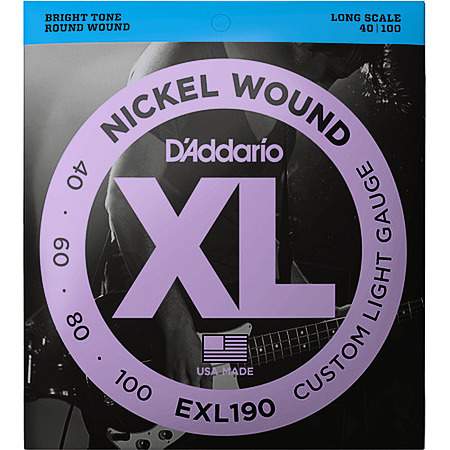 D'Addario EXL-190 Long Scale Bass Saiten