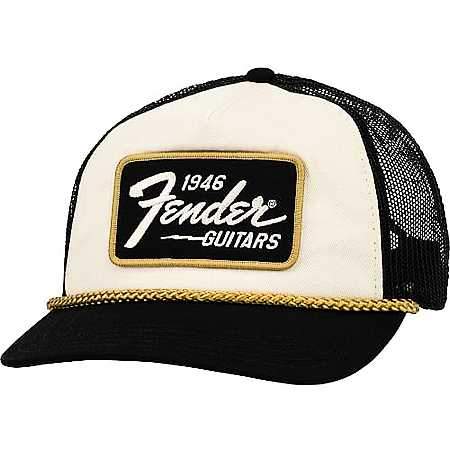 Fender 1946 Gold Braid Hat Cream/Black