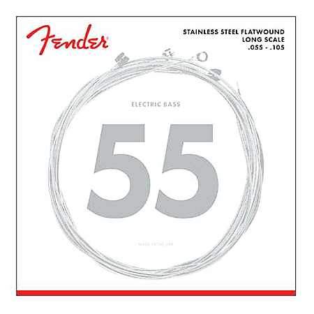 Fender 9050M Stainless Flatwound Bass Saiten 055-105