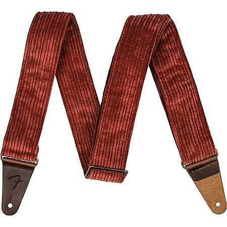 Fender Corduroy Gitarrengurt Cherry