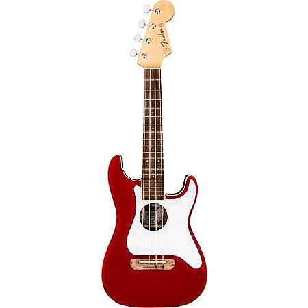 Fender Fullerton Strat Ukulele Candy Apple Red