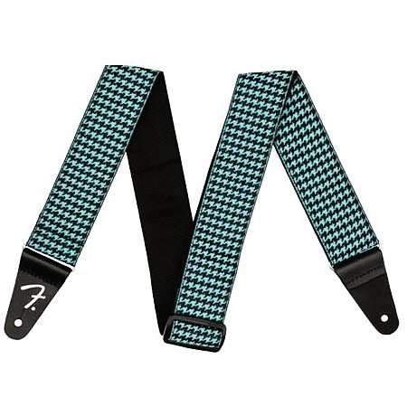 Fender Houndstooth Gurt Teal