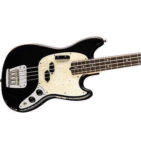 Fender JMJ Road Worn Mustang Bass RW BLK