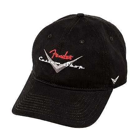 Fender Custom Shop Baseball Hat Black