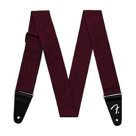 Fender Modern Tweed Gurt Black/Red