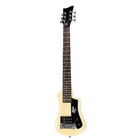 Höfner Shorty E-Gitarre Creme