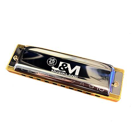 Hohner J&M Musikland 25 Jahre Blues Harp MS C-Dur Limited