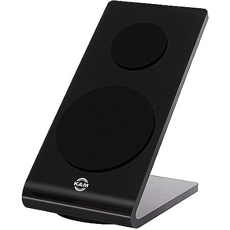 K&M Tablet-PC-Ständer schwarz mit Haftpads