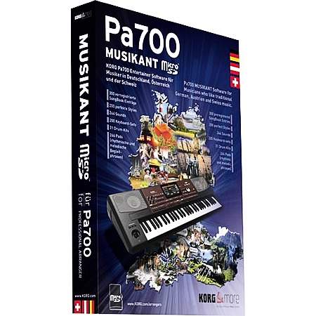 Korg Erweiterung für PA-700 SD-Karte Software