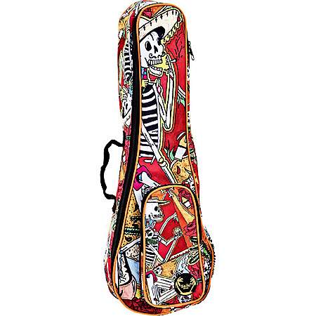 Ortega KUB-EM-CC Concert Ukulele El Muerto  Gigbag