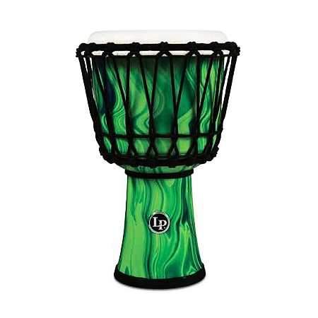 Latin Percussion Djembe World green marble LP1607GM