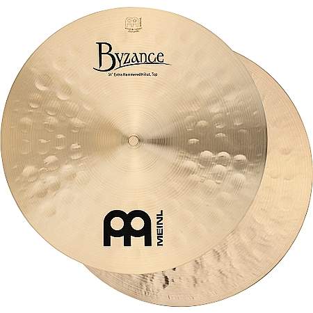 Meinl 14'' Hi-Hat BYZANCE Traditional Extra Hammered