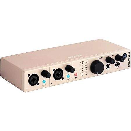 Arturia MiniFuse 4 Champagne Interface