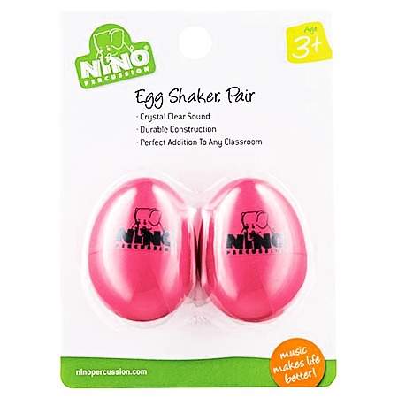 Nino Egg Shaker Paar pink Strawberry