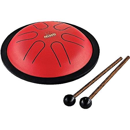 Nino Steel Tongue Drum Red C-Dur