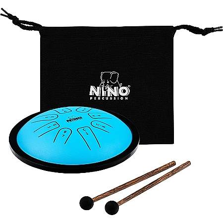 Nino Steel Tongue Drum Blue C-Dur