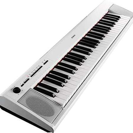 Yamaha NP-12 WH Portable Piano weiss