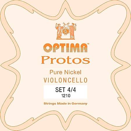 Optima Protos Cellosaiten 4/4 Saiten-Satz