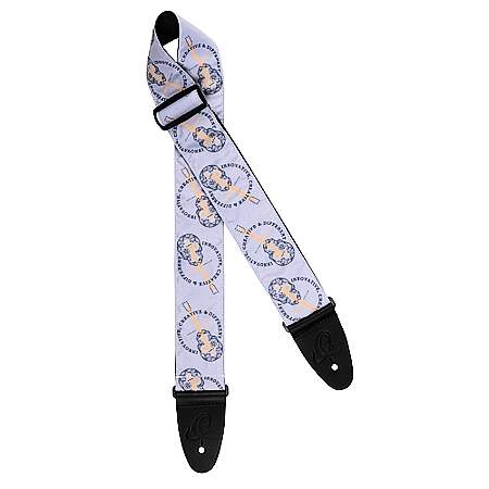 Ortega OSN-65SKCO Gurt Skull/Charcoal grau/weiß