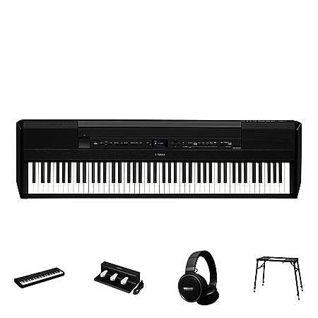 Yamaha P-525 B Starter-Set in Schwarz