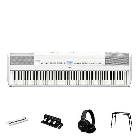 Yamaha P-525 WH Starter-Set in Weiß