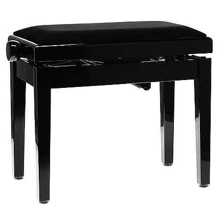 Gewa Pianobank Deluxe Autolift schwarz poliert