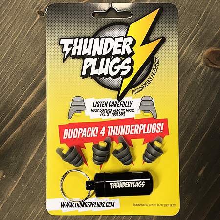 ThunderPlugs Gehörschutz  2Paar inkl. Case TP-B-DP