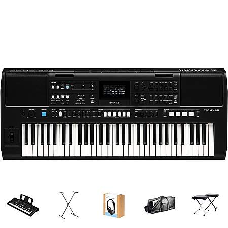 Yamaha PSR-E483 Keyboard Mega-Set