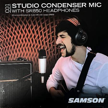 Samson CO1/SR850 Bundle Mikro+Kopfhörer