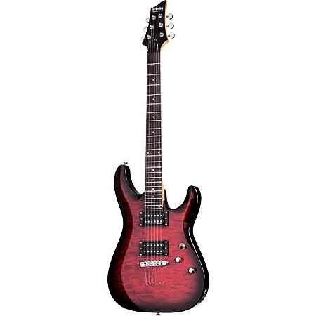 Schecter C-6 BCB Plus E-Gitarre Black Cherry Burst