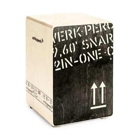 Schlagwerk 2inOne Cajon Medium Black Edition