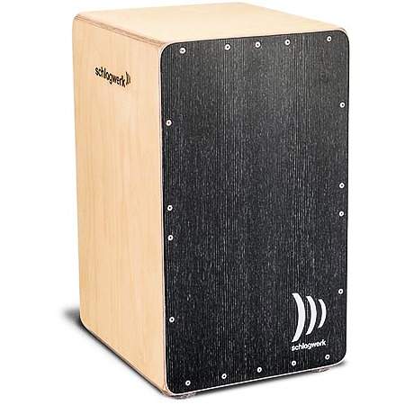 Schlagwerk CP5003 Cajon Black Silver Precise OS