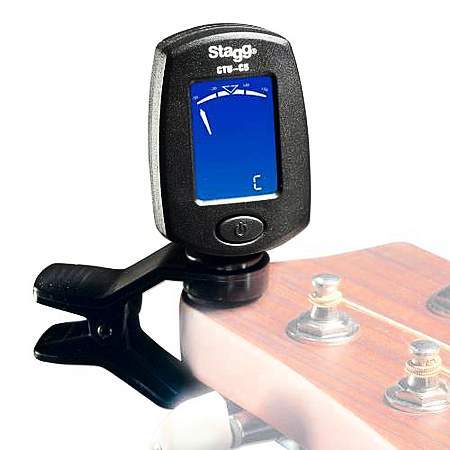 Stagg CTU-C5 BK Chromatischer Clip Tuner