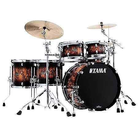 Tama Starclassic Walnut/Birch 5-teilig Shell Kit Molten Brown Burst