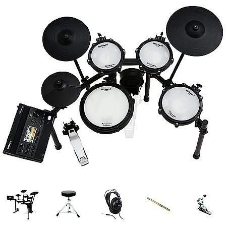 Roland TD-313 V-Drum Komplett Set Bundle