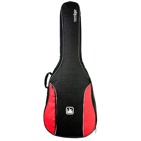 Tonträger Gig Bag Konzertgitarre 1/2 rot/schwarz