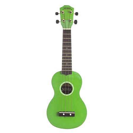 Noir U1S-GN Sopranukulele Grün