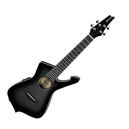 Ibanez UICT10-MGS Iceman Ukulele Tenor Metallic Gray Sunburst