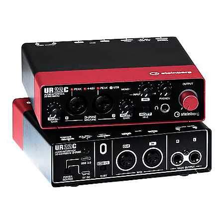 Steinberg UR22C-USB3 Audio Interface Red
