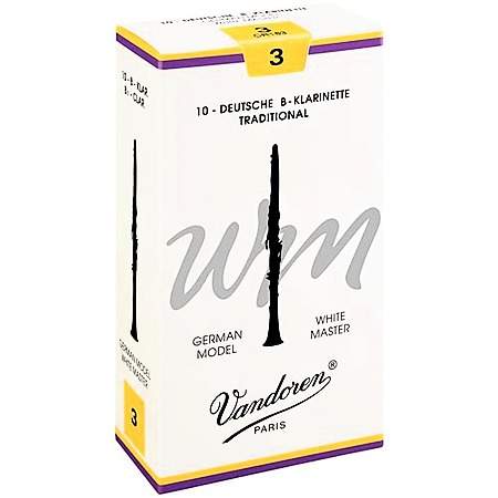 Vandoren White Master Klarinette Blatt 2,5