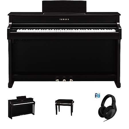 Yamaha CLP-835 R Digital Piano Rosewood Bundle/Set 