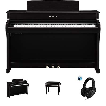 Yamaha CLP-845 R Digital Piano Rosewood Bundle/Set
