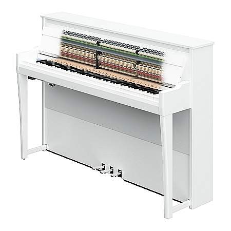 Yamaha NU1XA PWH Hybrid Piano weiß AvantGrand inkl Aufbau