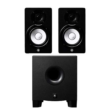 Yamaha HS5 + HS8S Studio Monitor Bundle 1