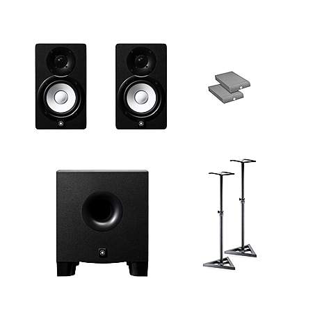 Yamaha HS5 + HS8S Studio Monitor Bundle 2