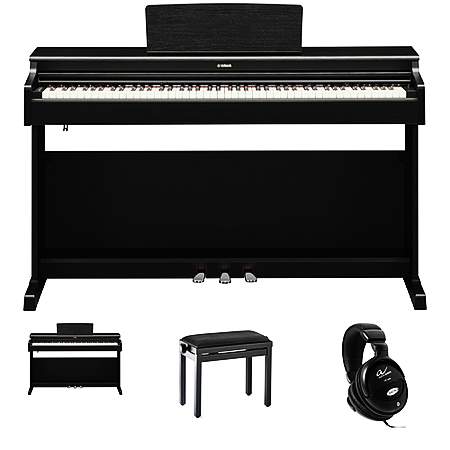 Yamaha YDP-165 B Digital Piano Arius Black Set/Bundle