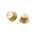 Gibson Top Hat Knobs w/ Gold Metal Insert Aged Gold4 pcs. Replacement Part