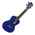 Baton Rouge UR1-C-mdb Concert Ukulele blau