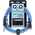 Boss BIC-10A BU Instrumentenkabel WKl-Kl 3m Blau 